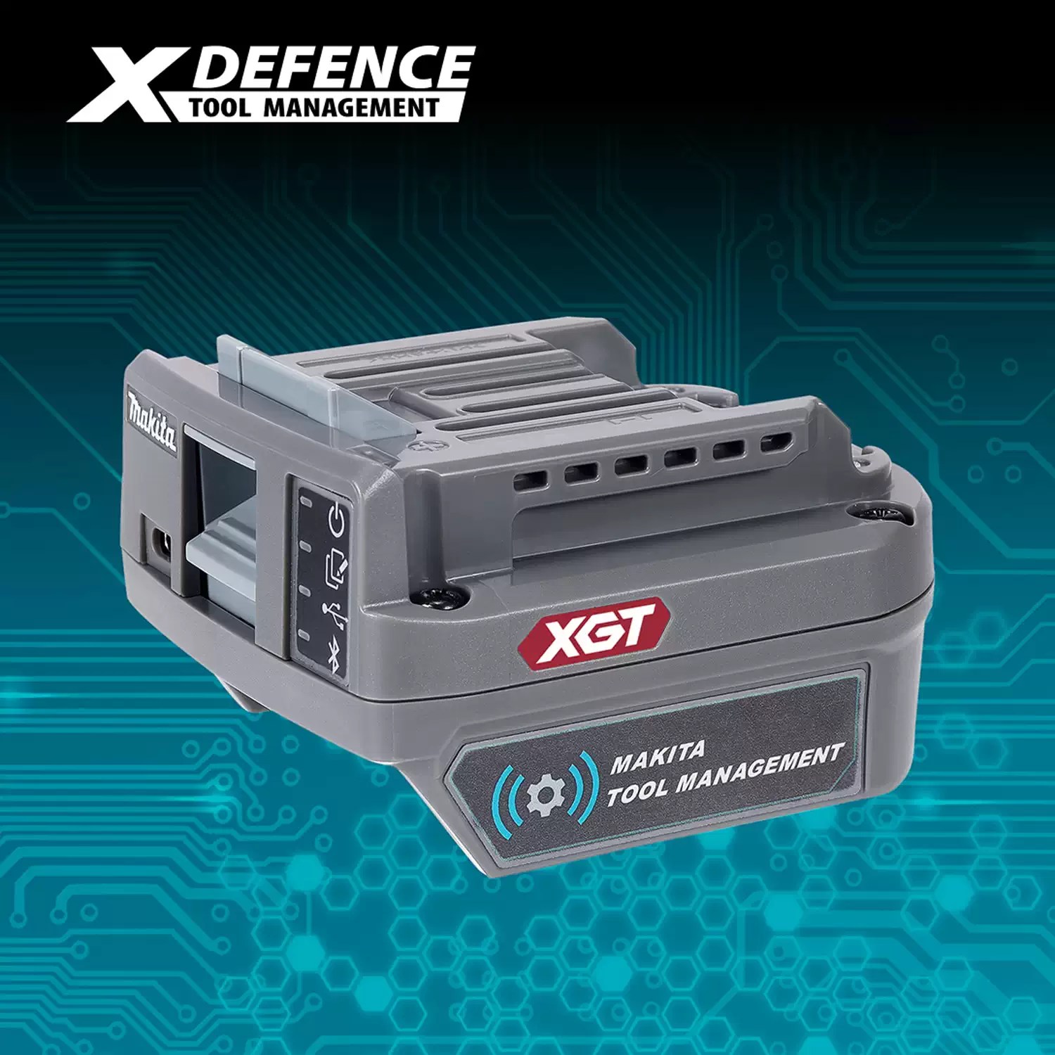 Makita ADP12 40Vmax XGT XDefence Cordless Tool Management Communication Adapter