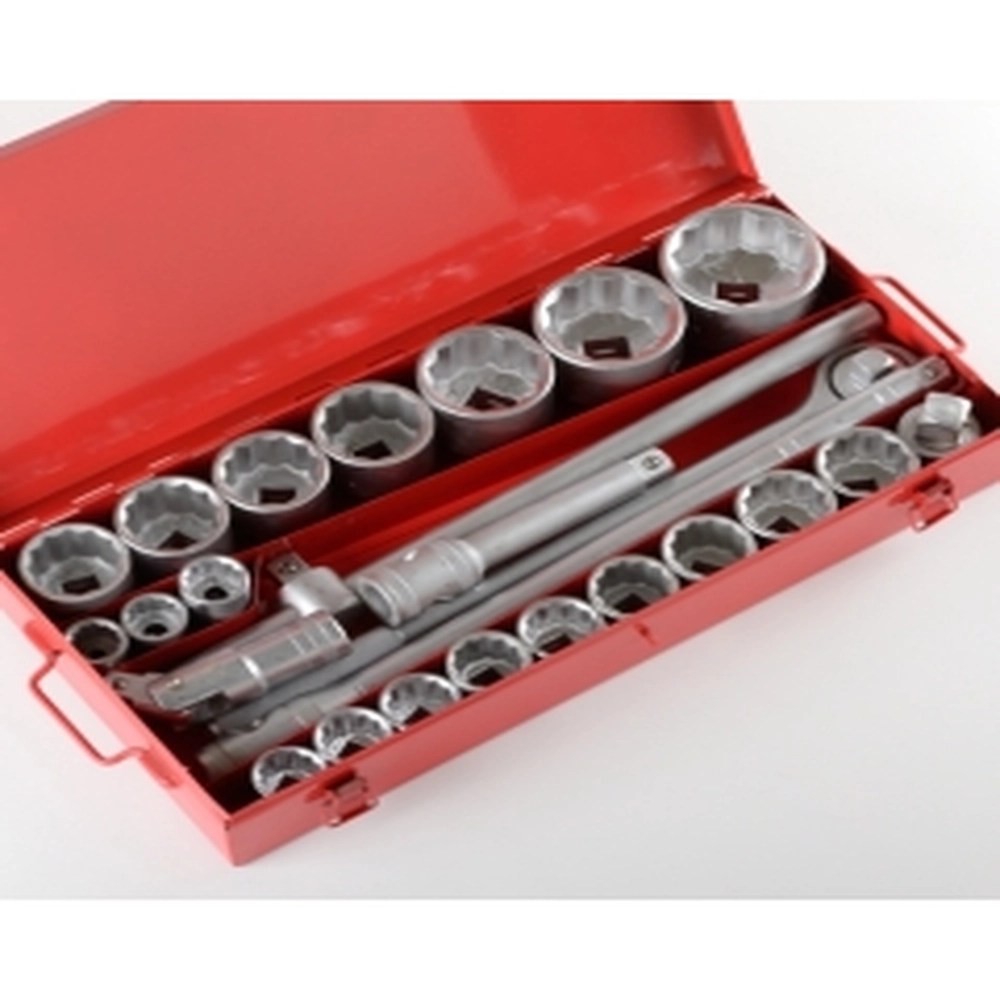 ATE Pro Tools 93330 26 pc 1" and 3/4" Drive Socket Set