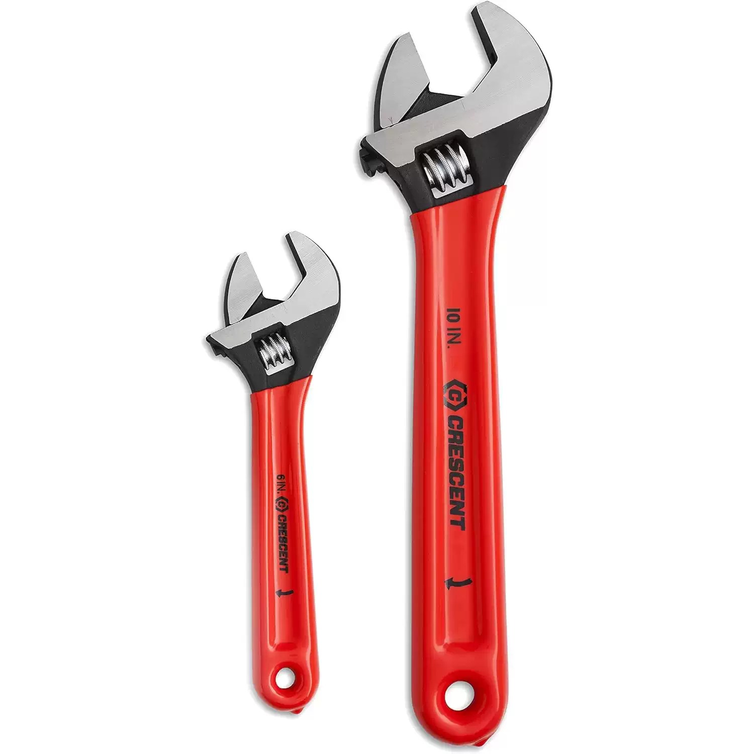 Crescent AC2610CVS 2PC Cushion Grip Adjustable Wrench Set 6" & 10"
