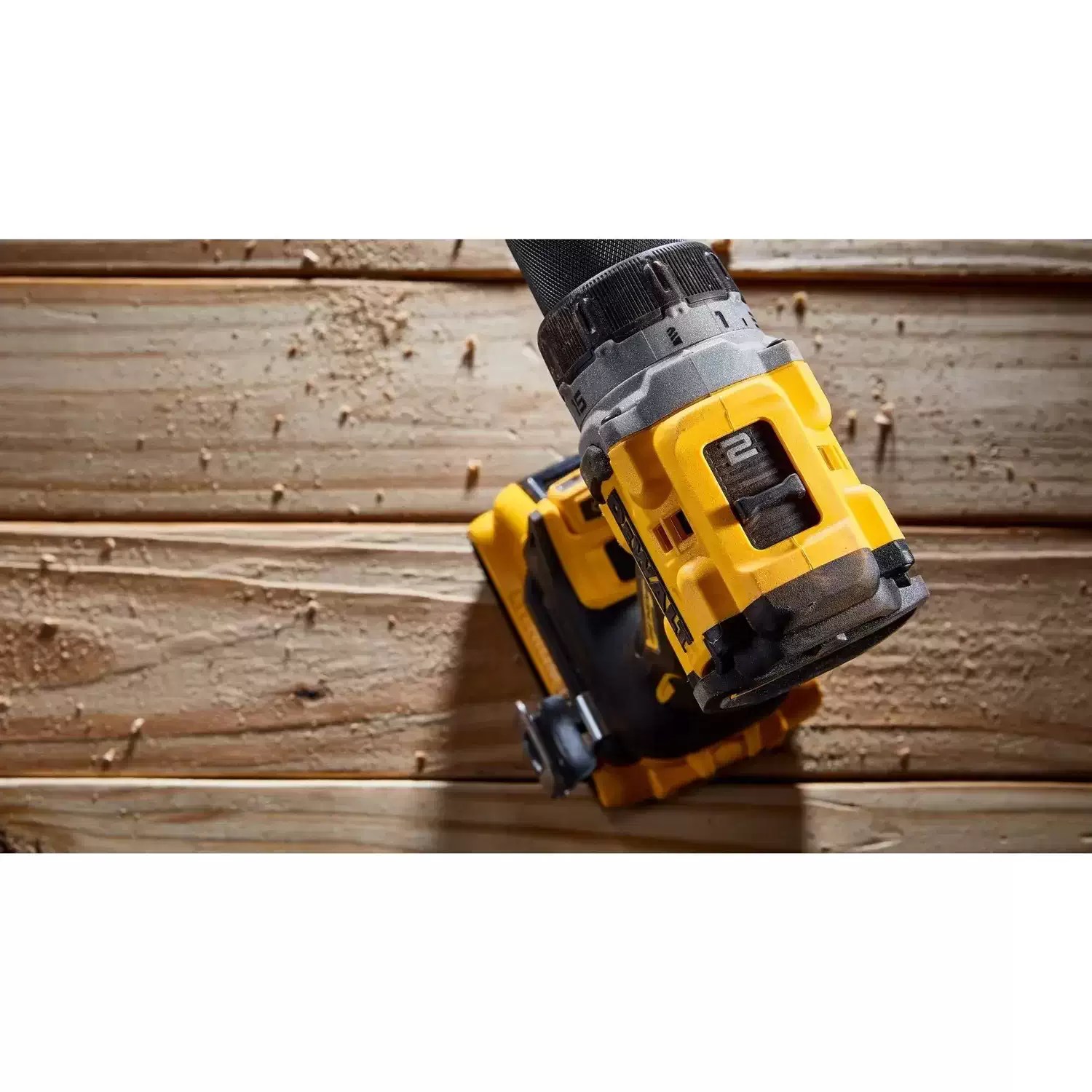 Dewalt DCD800D2 20V MAX XR Brushless Cordless Compact 1/2" Drill / Driver Kit, (2) 2AH