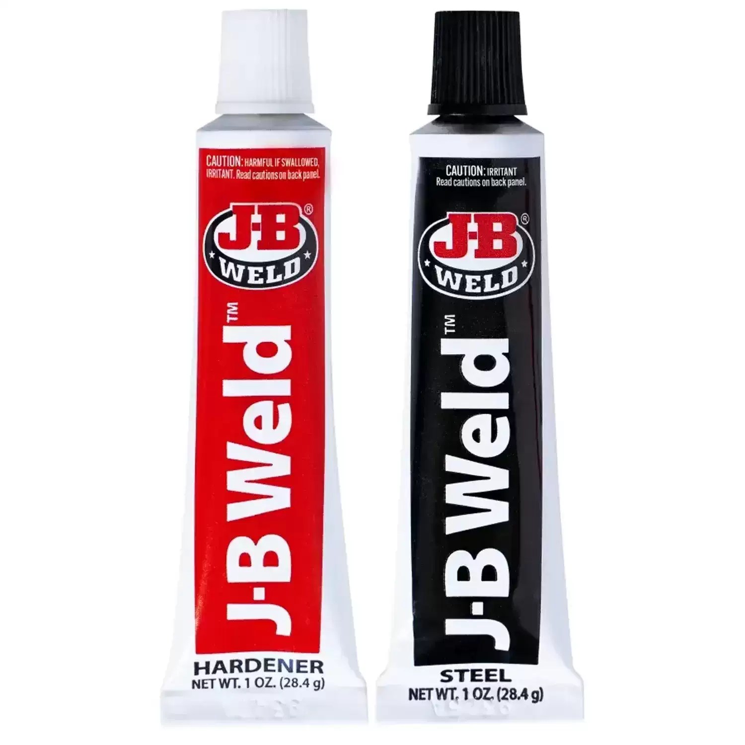J-B Weld 8265S 2oz Cold-Weld Formula Twin Tube Steel Reinforced Epoxy - World's Strongest Bond