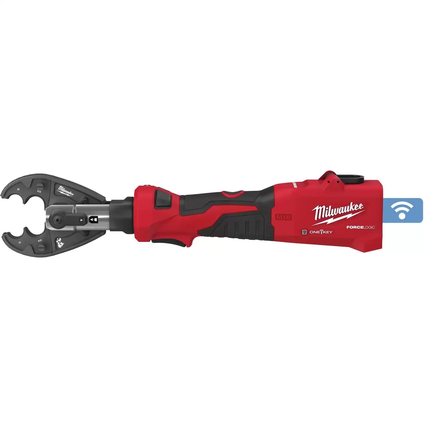 Milwaukee 2978-OCUT M18 FORCE LOGIC 6T Linear Utility Crimper w/ O-D3 Jaw & Cutting Jaws - Tool Only