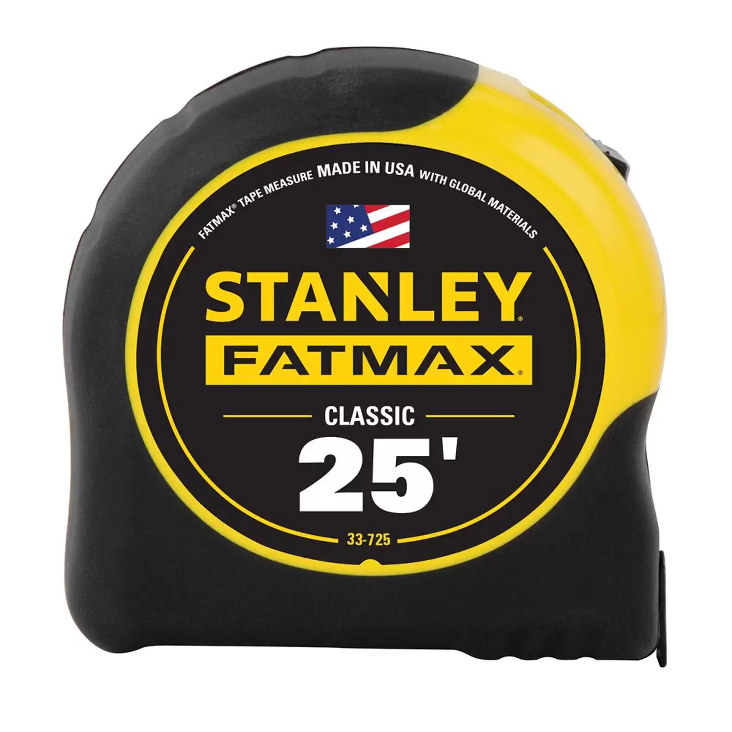 Stanley 33-725 FatMax 1-1/4" x 25' Tape Measure, 1/16" of an Inch