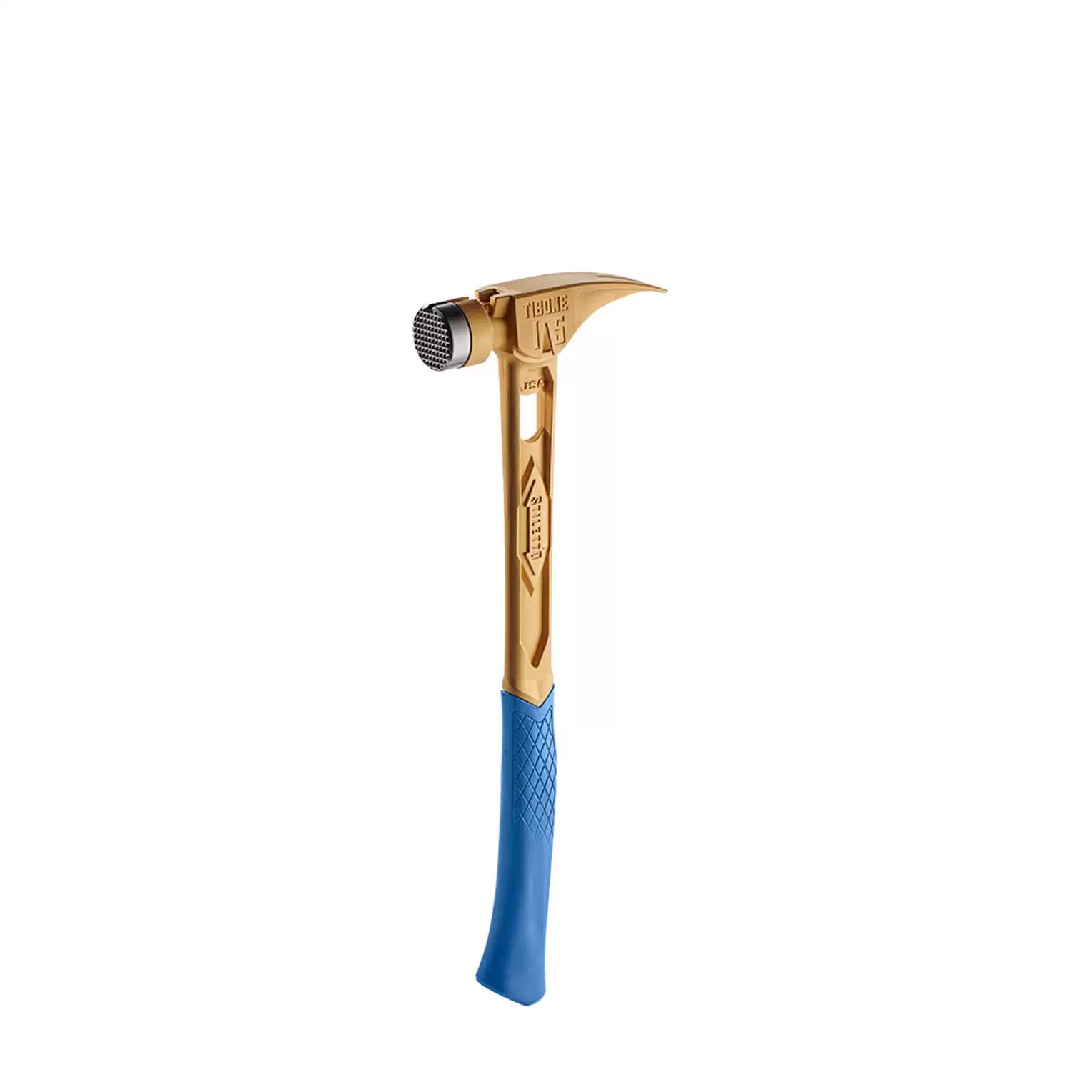 Stiletto TIB15MC-CG TIBONE Gold 15oz Milled Casting Titanium Hammer - Limited Edition