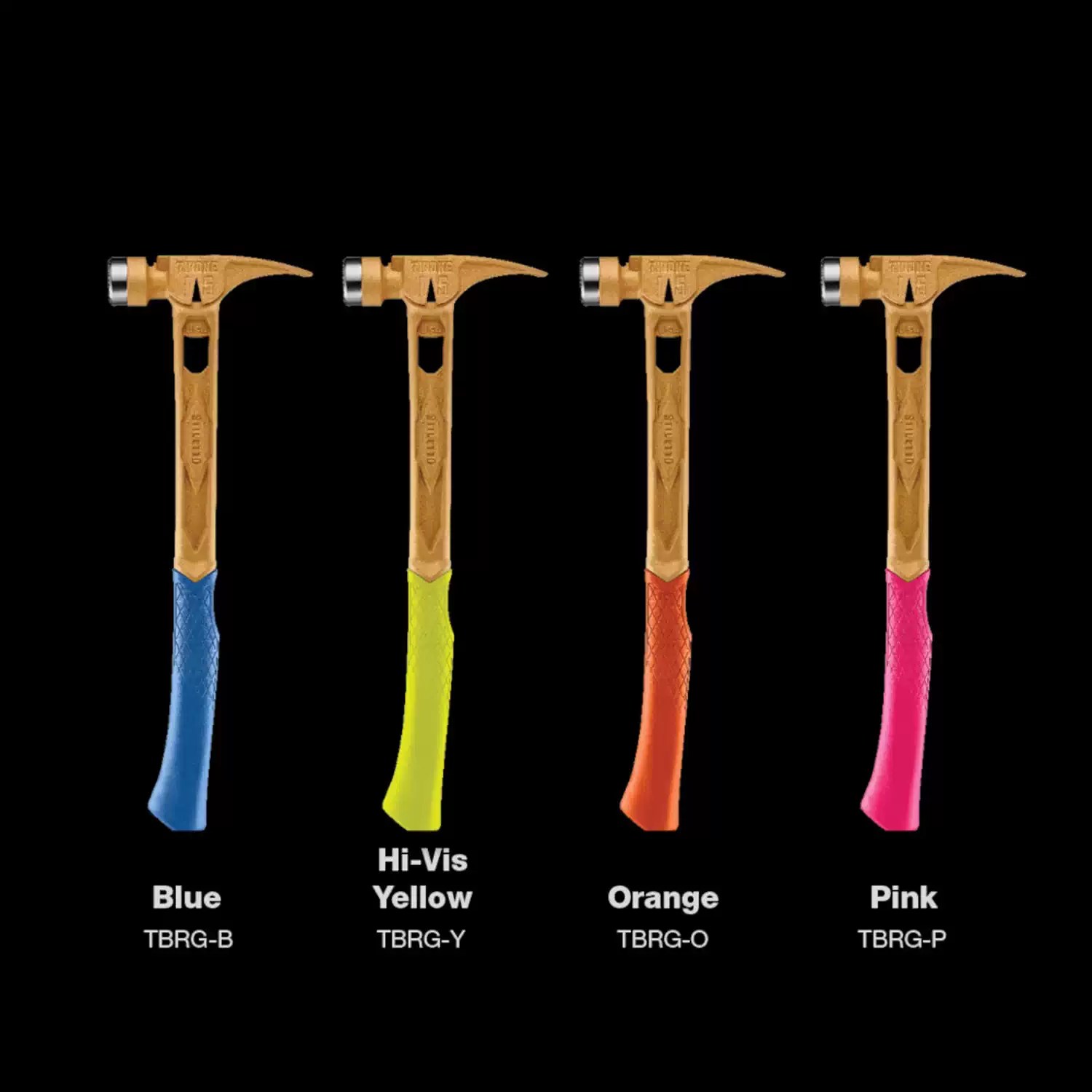 Stiletto TIB15MC-CG TIBONE Gold 15oz Milled Casting Titanium Hammer - Limited Edition