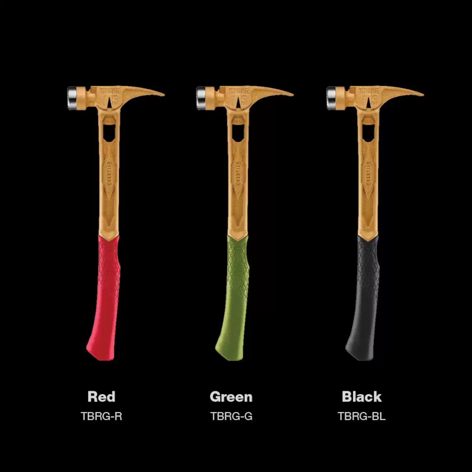 Stiletto TIB15MC-CG TIBONE Gold 15oz Milled Casting Titanium Hammer - Limited Edition