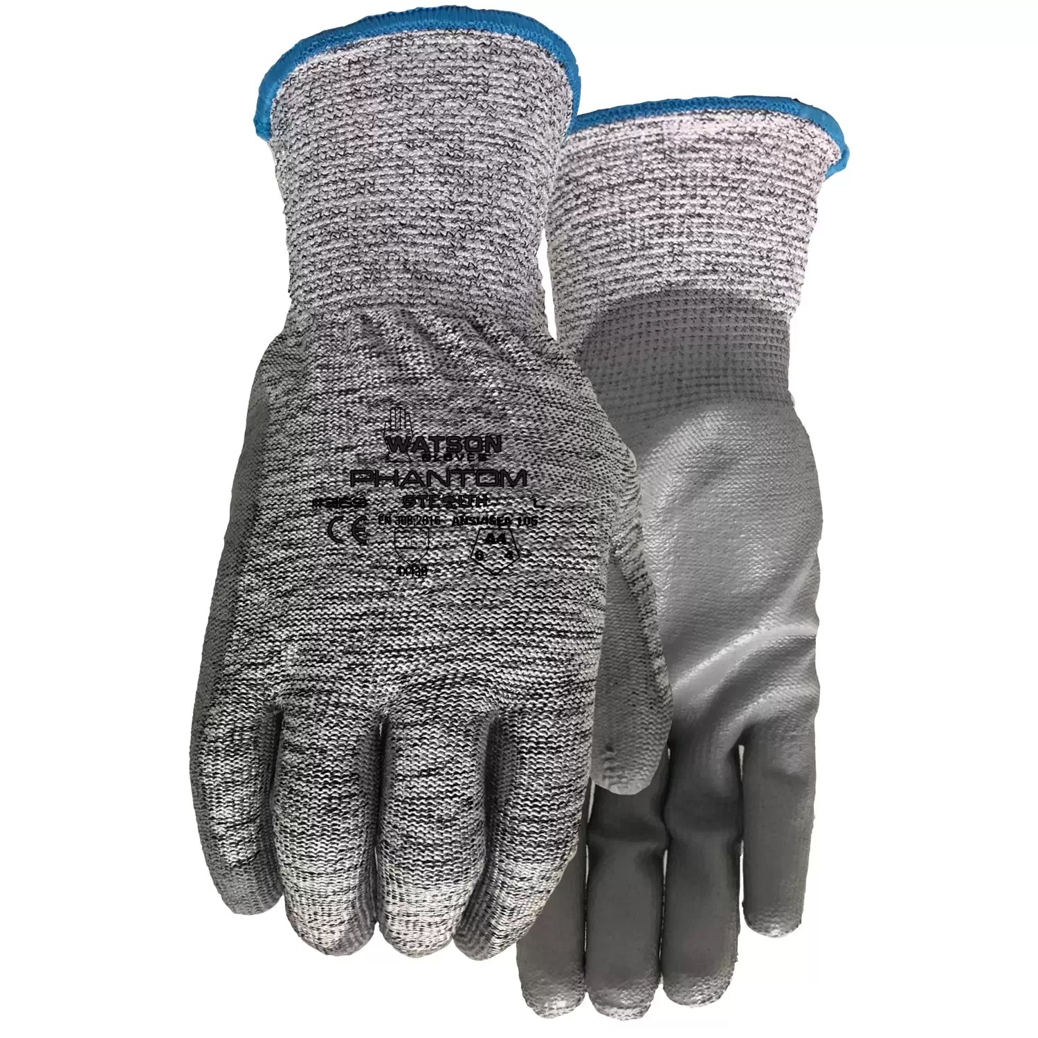 Watson 369L Stealth Phantom Large Poly Coated Cut Resistant Gloves