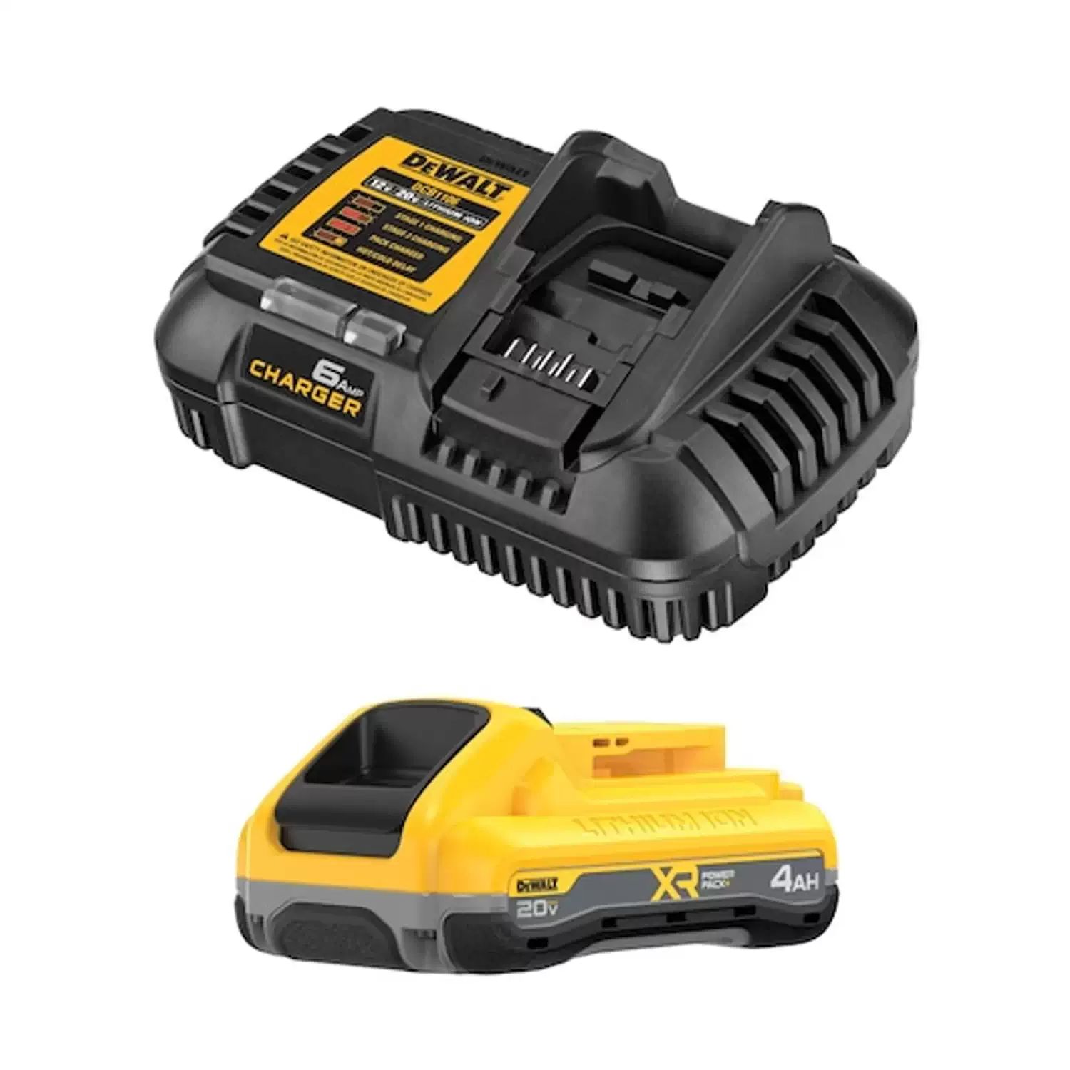 Dewalt DCB2104C 20V MAX XR POWERPACK 4AH Battery w/ Charger Starter Kit