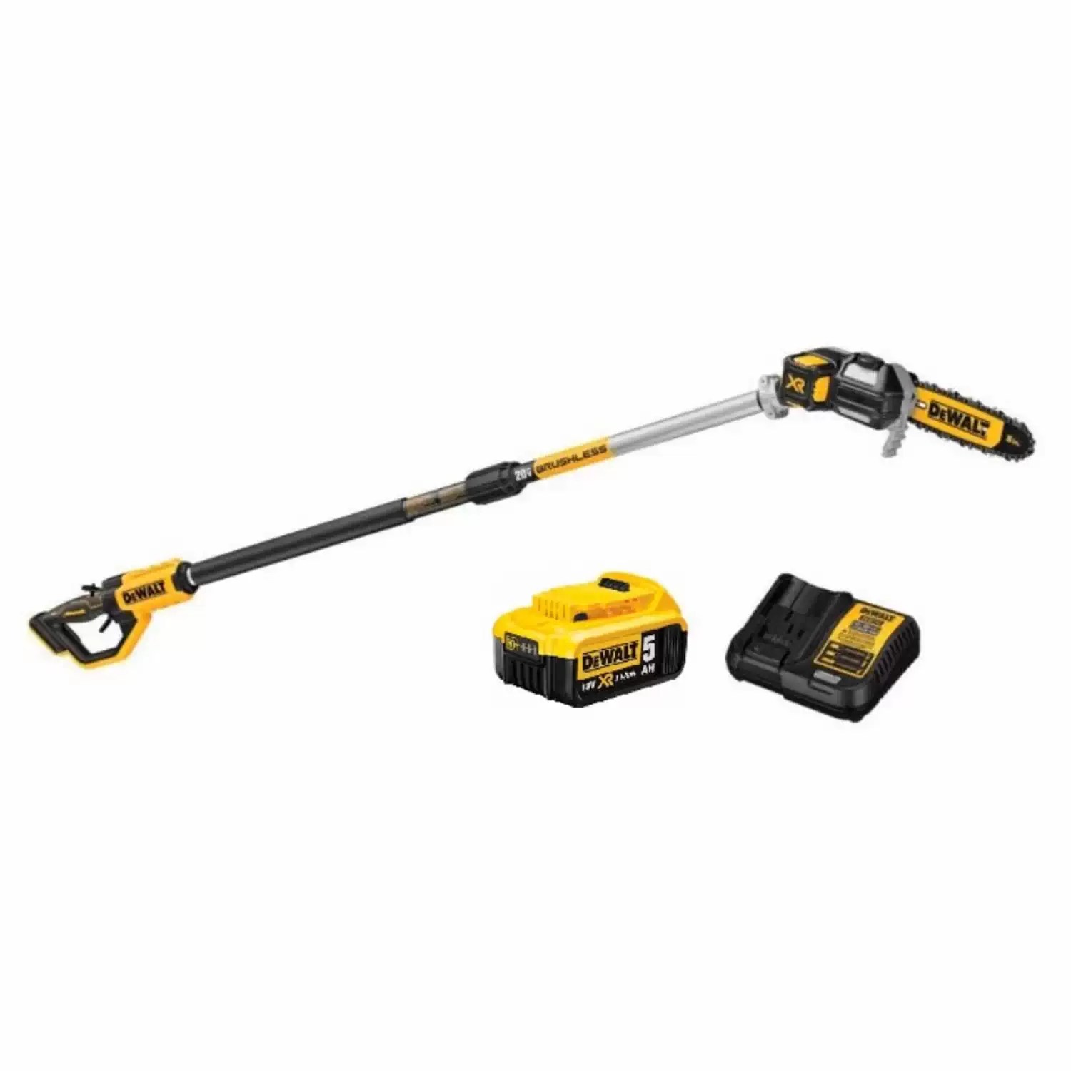 Dewalt DCPS620P1 20V MAX Cordless Telescoping Pole Saw Kit (1) 5AH