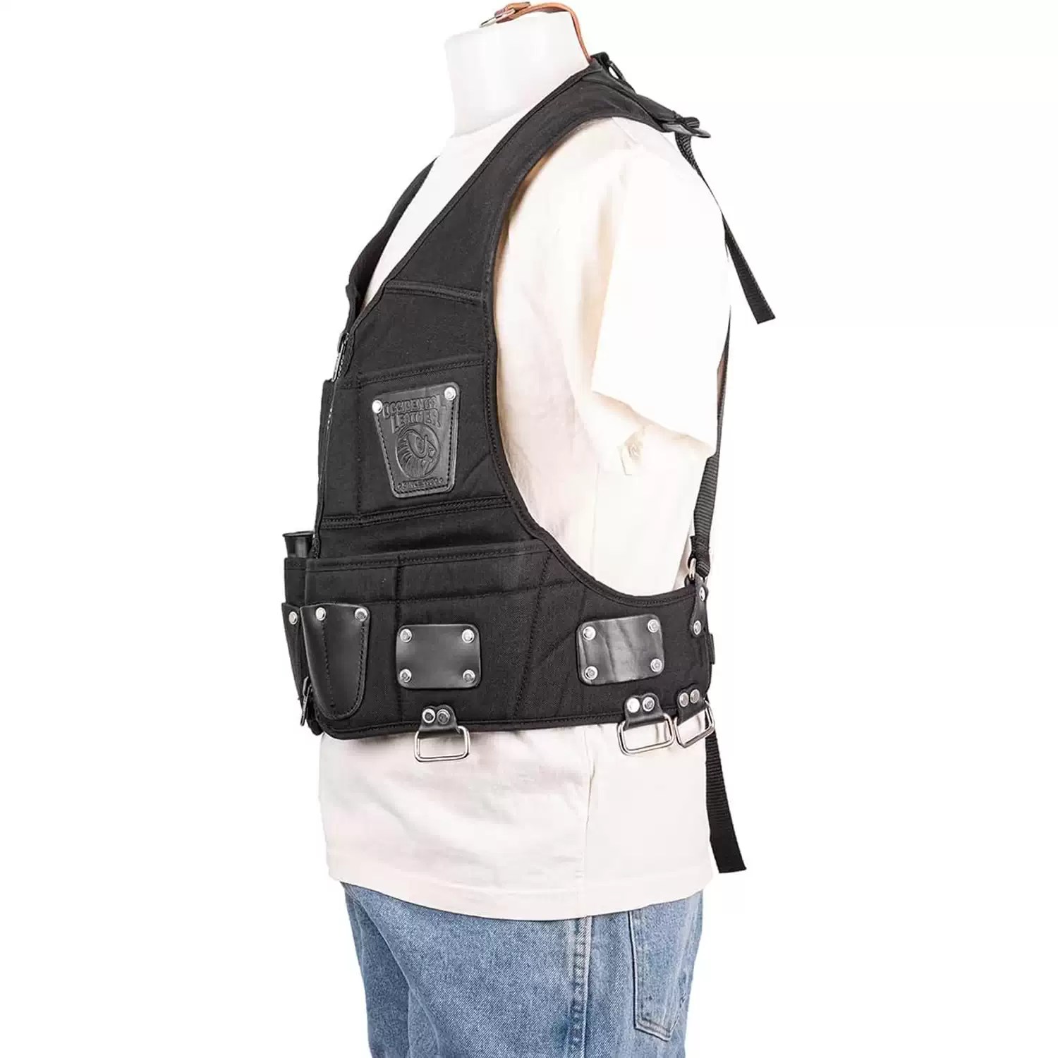 Occidental Leather 2536 Size Regular Builders’ Zip Vest