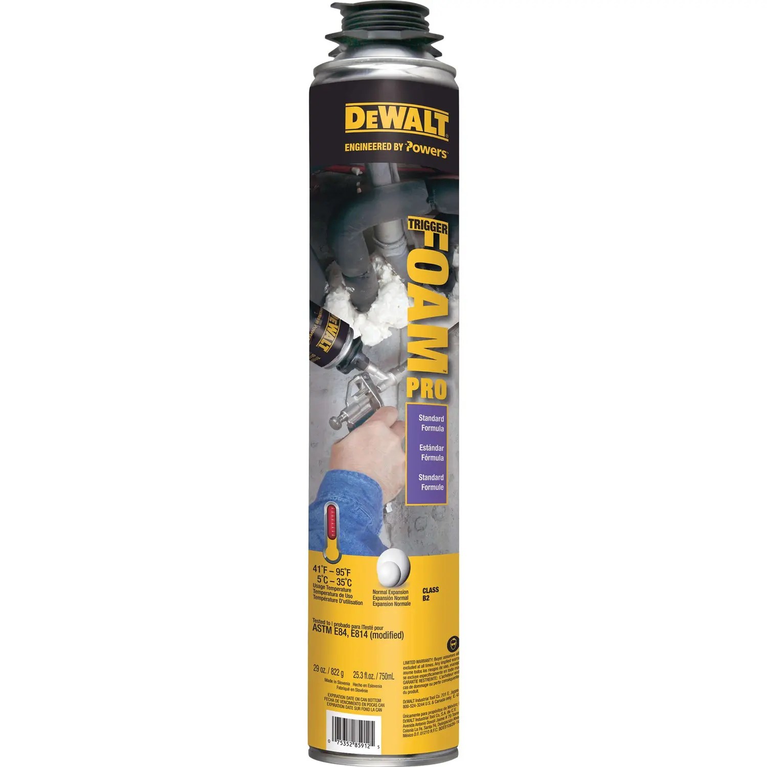 Dewalt 08136N-PWR Triggerfoam Pro Standard 29Oz.