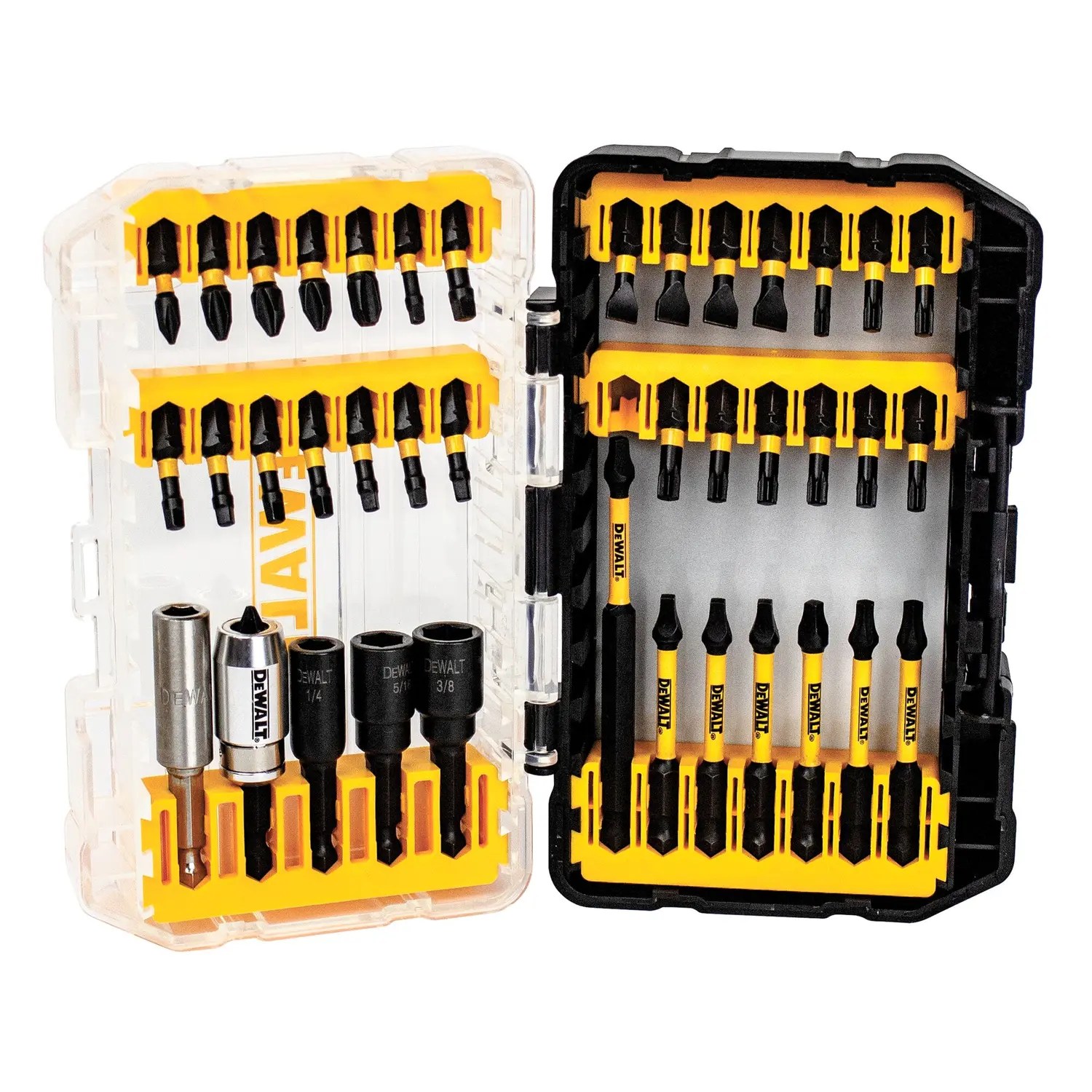 Dewalt DWA2T40IRC Flextorq Impact Ready Screwdriving Bit Sets With Toughcase+ System