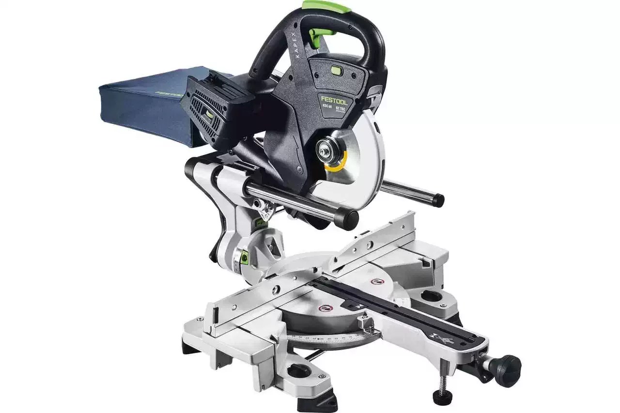Festool 579356 8-1/2" Cordless Sliding Compound Miter Saw KAPEX KSC 60 EB 8,0 I-Plus US Plus Energy Set Combo Limited Quantities