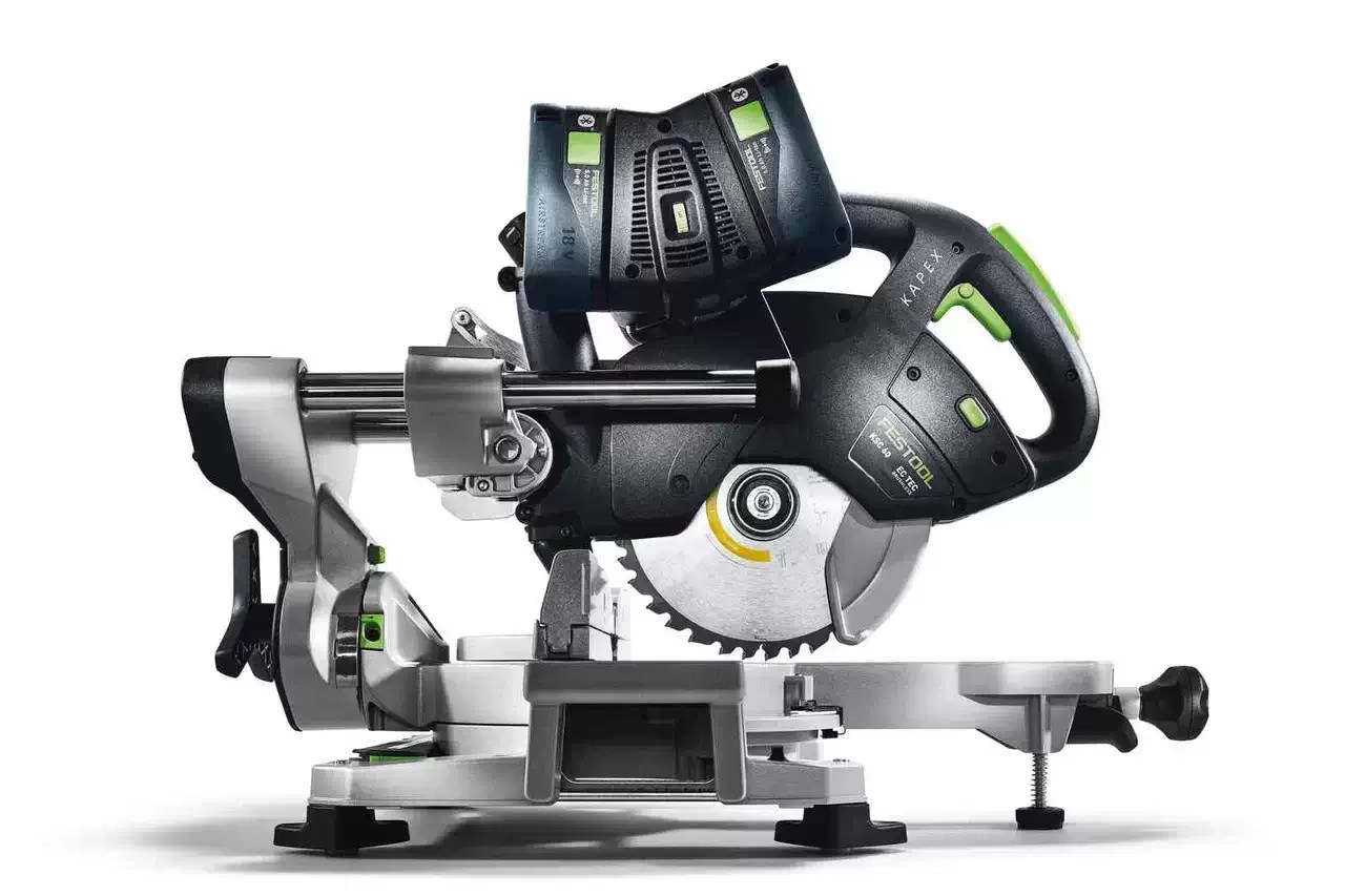 Festool 579356 8-1/2" Cordless Sliding Compound Miter Saw KAPEX KSC 60 EB 8,0 I-Plus US Plus Energy Set Combo Limited Quantities