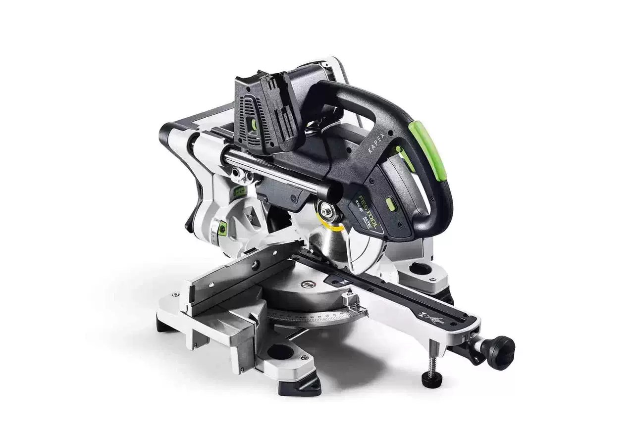 Festool 579356 8-1/2" Cordless Sliding Compound Miter Saw KAPEX KSC 60 EB 8,0 I-Plus US Plus Energy Set Combo Limited Quantities