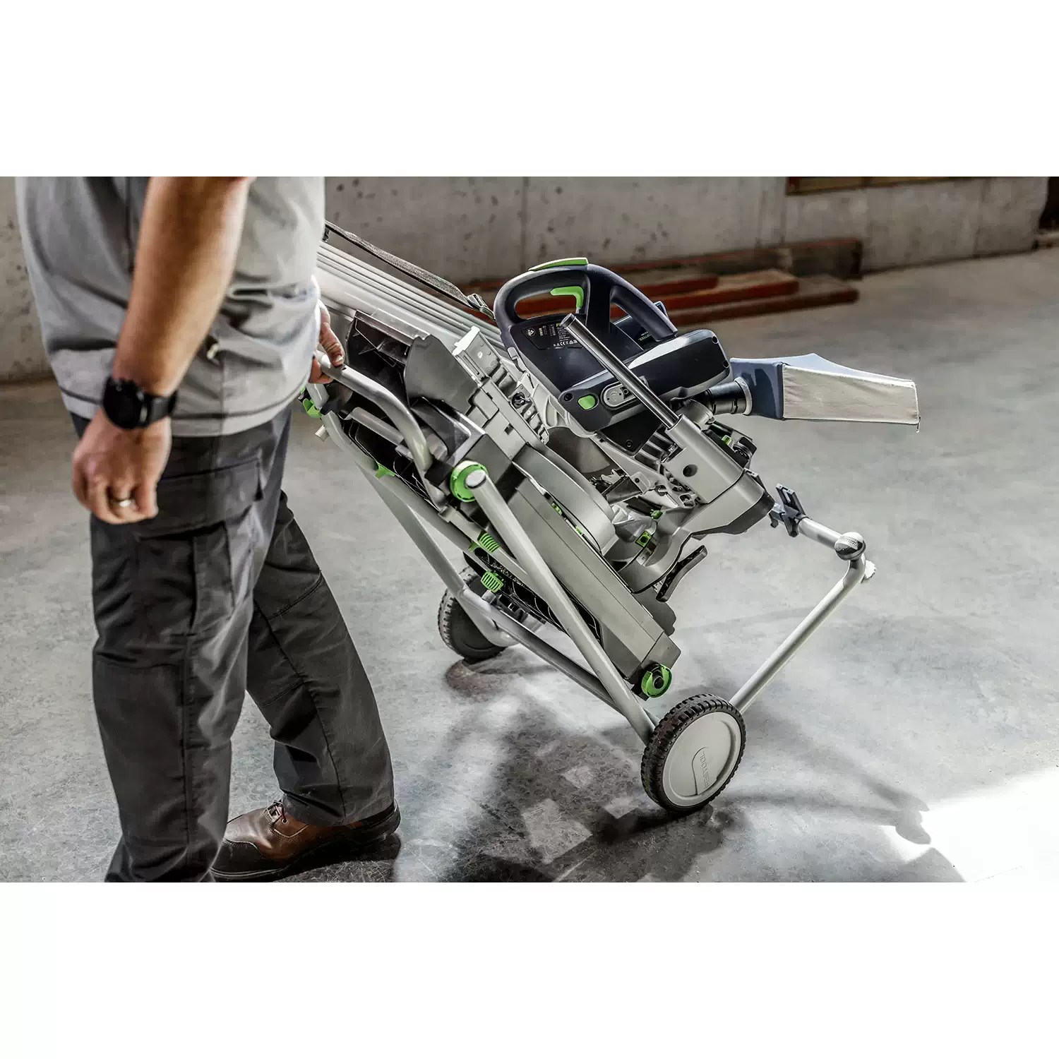 Festool 579356 8-1/2" Cordless Sliding Compound Miter Saw KAPEX KSC 60 EB 8,0 I-Plus US Plus Energy Set Combo Limited Quantities