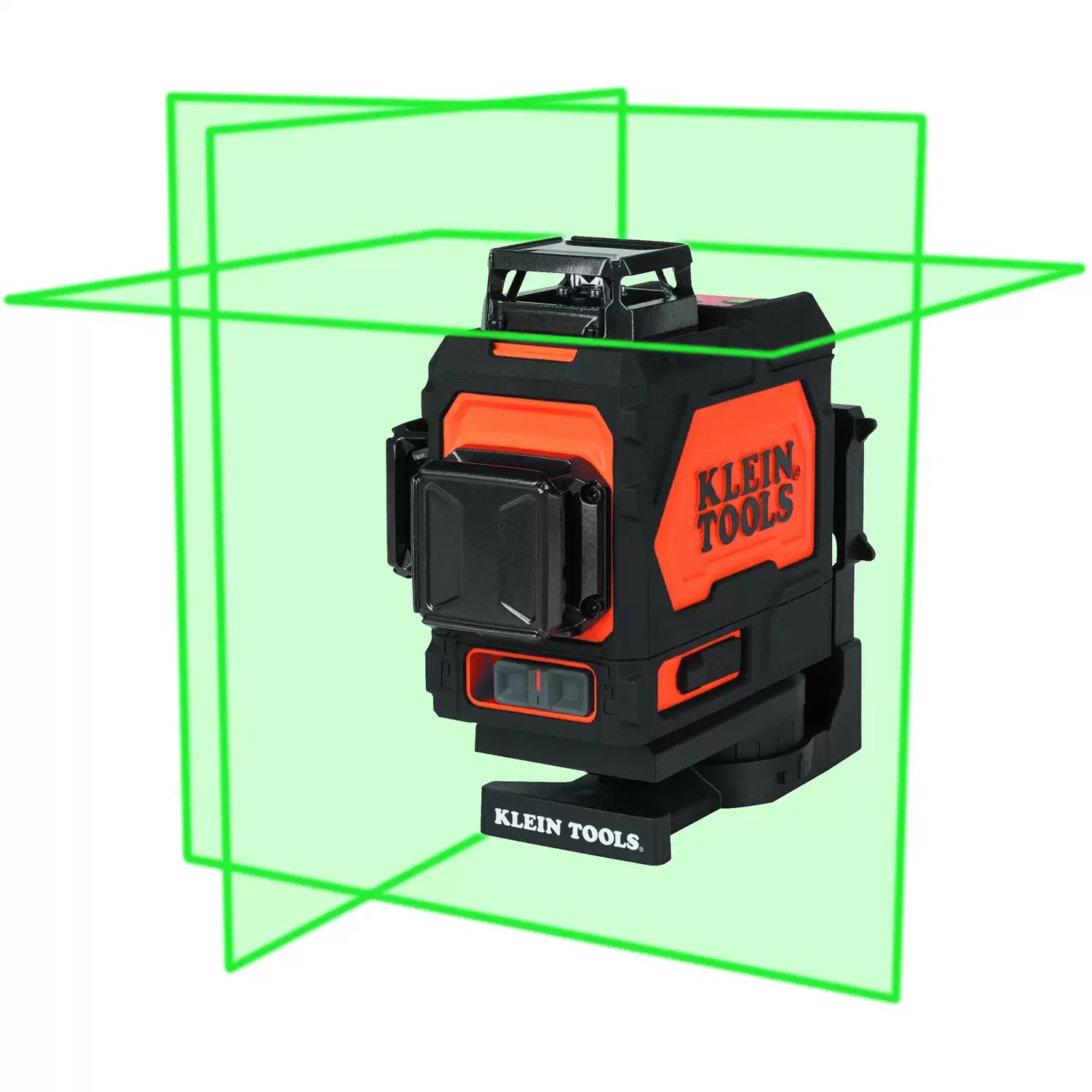 Klein Tools 93PLL Rechargeable Self-Leveling Green Planar Laser Level with Hard Carrying Case