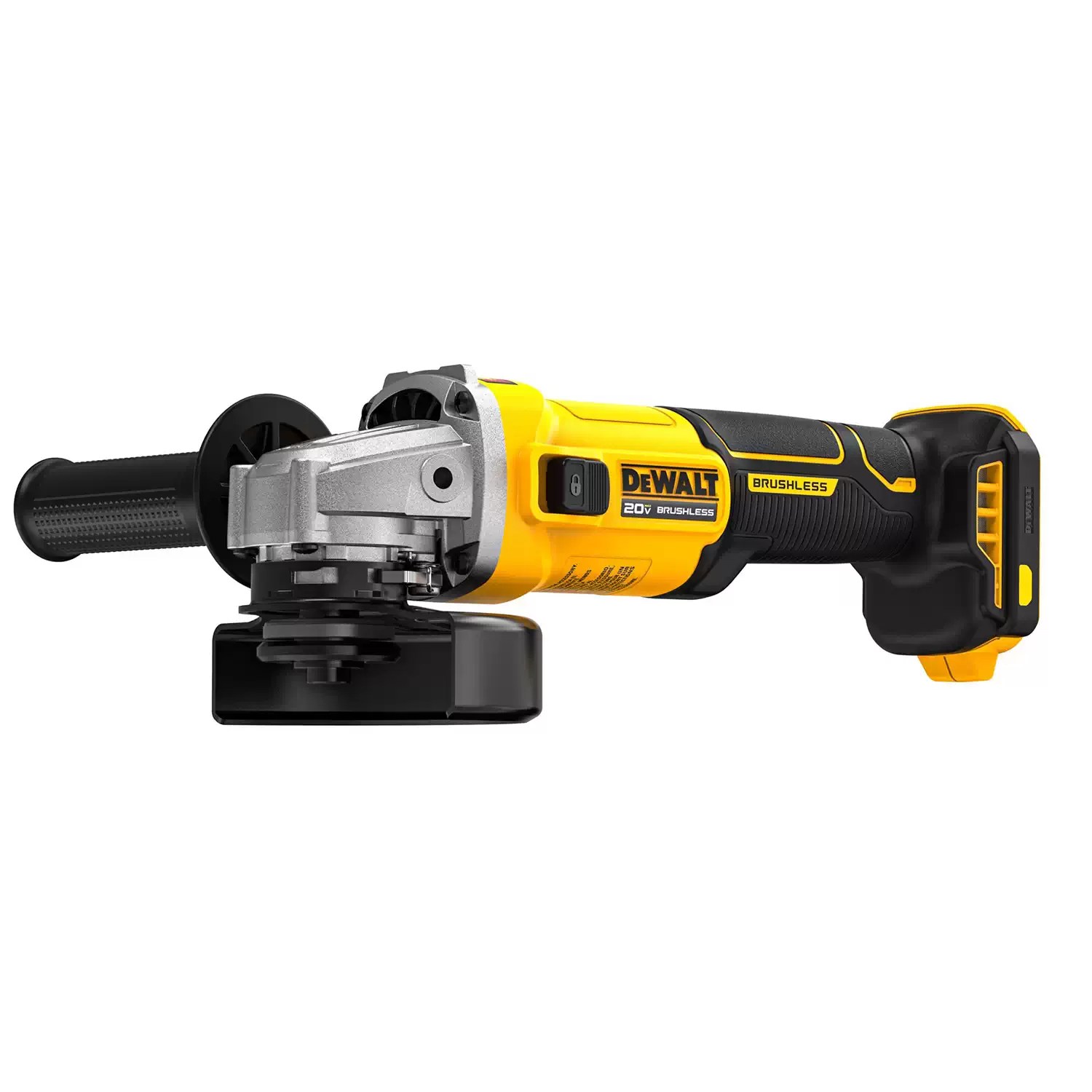 Dewalt DCG407B 20V MAX Brushless Cordless 4 1/2" Slide-Switch Grinder, Tool Only