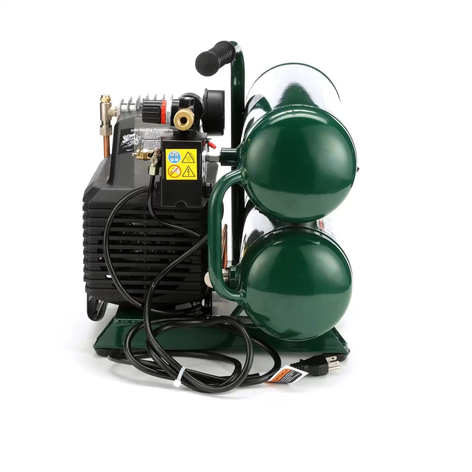 Rolair FC2002 The Bull 4.3 Gallon Portable Air Compressor 2 HP 115V
