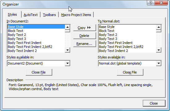 Understanding Styles In Microsoft Word A Tutorial In The Intermediate Users Guide To Microsoft Word