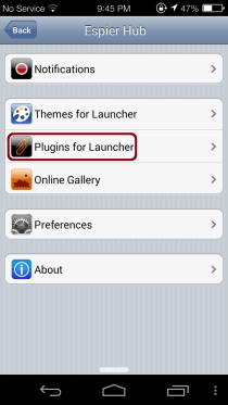 Get ios 7 notification center on android with this espier app