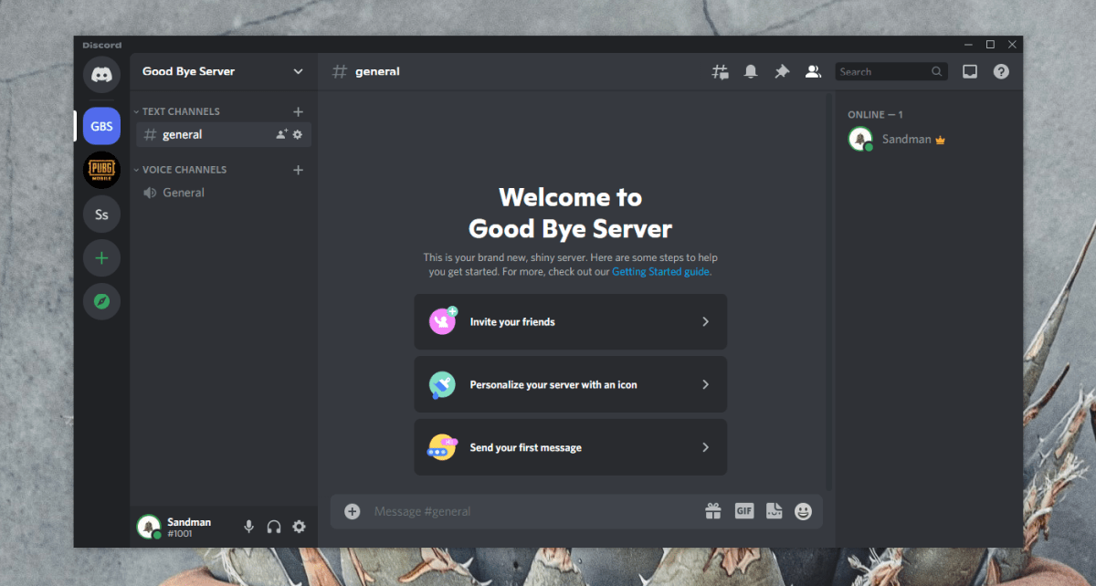 How to make a discord server private or public