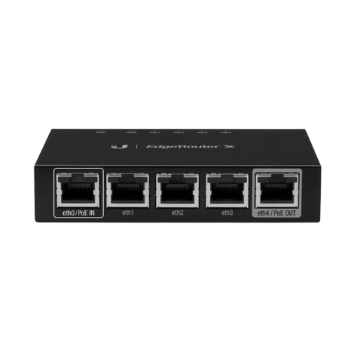 EdgeRouter X ראוטר בסיסי מסדרת
