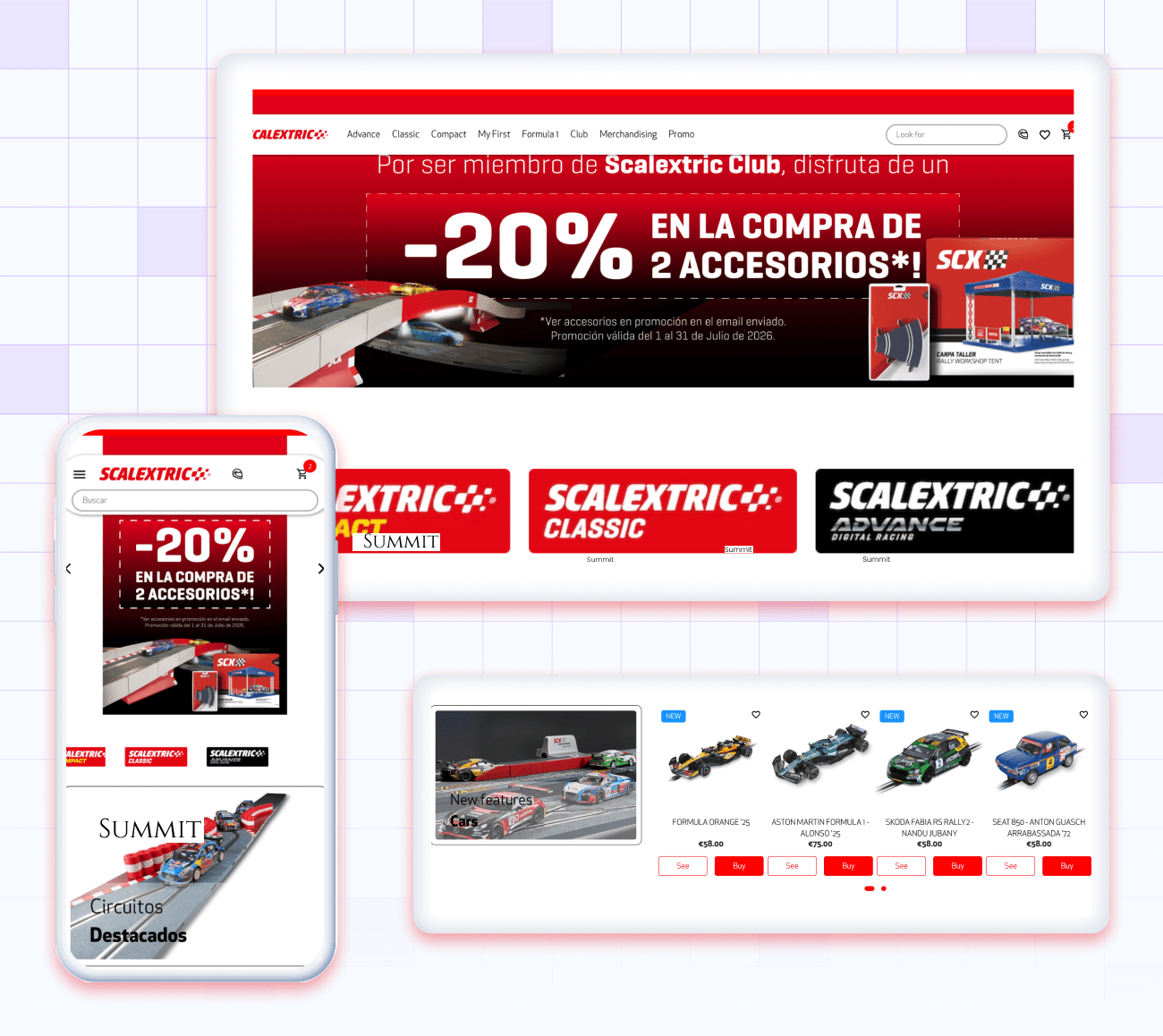 Scalextric & Slot4ever: Ongoing PrestaShop Maintenance, Optimization & Customer Support for a Specialist Slot Racing Retail Brand