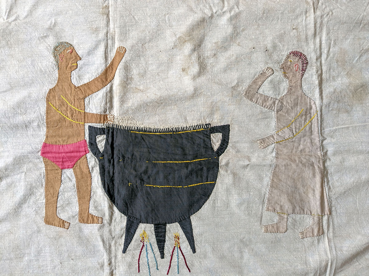 Mr McCarty Flag - Adire African Textiles