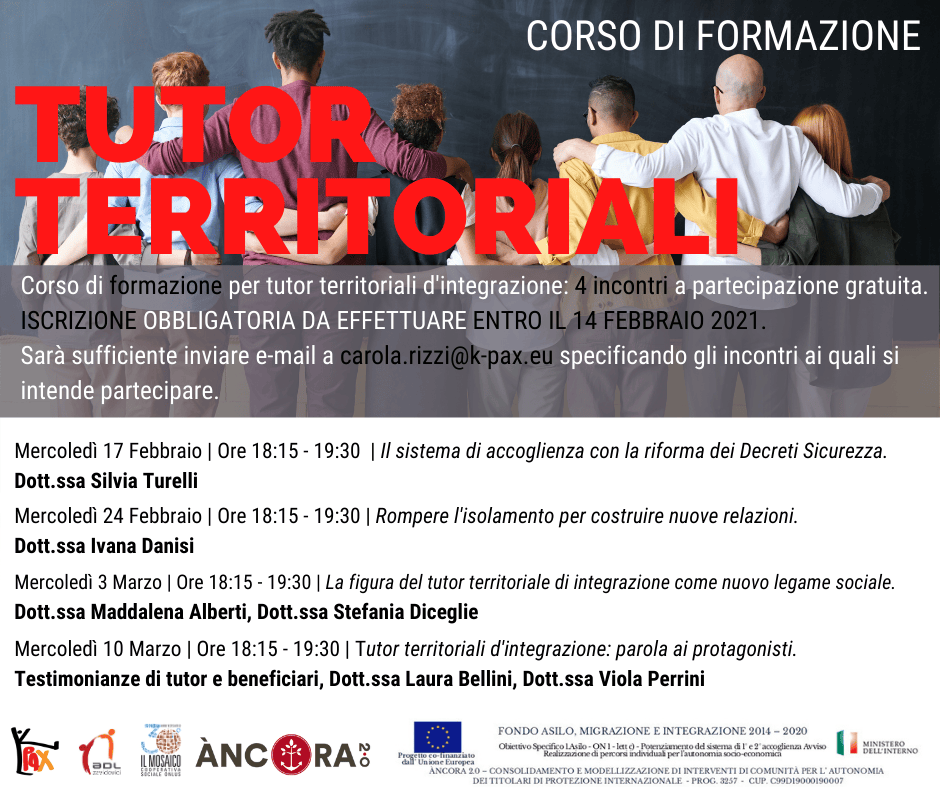 Febbraio 2021 | Corso Per Tutor Territoriali | Adl A Zavidovici 788_x_940_png
