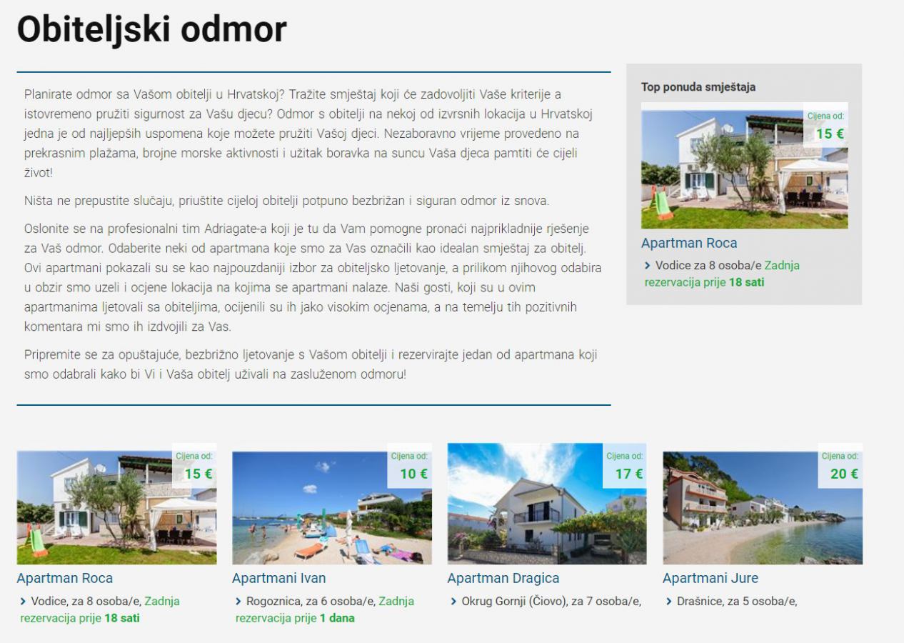 Ljetovanje S Obitelji U Hrvatskoj Plaze I Smjestaj Travel Blog