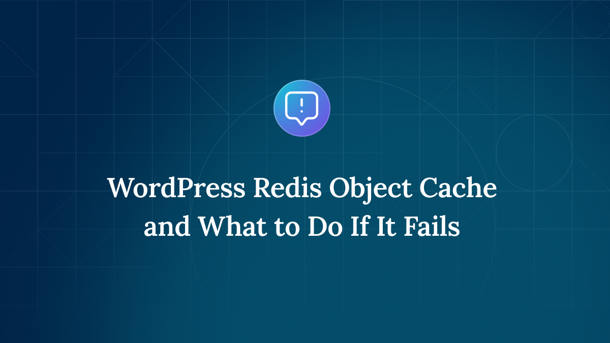 The WordPress Wire Wordpress Redis Object Cache Featured