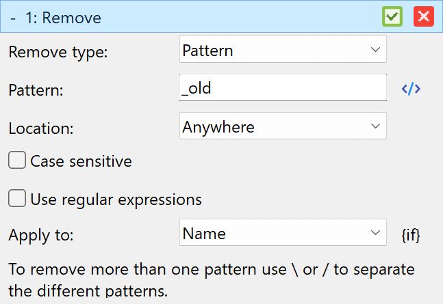 User Guide Remove Pattern Method Advanced Renamer - Download Perfect Ocean Design | High Resolution