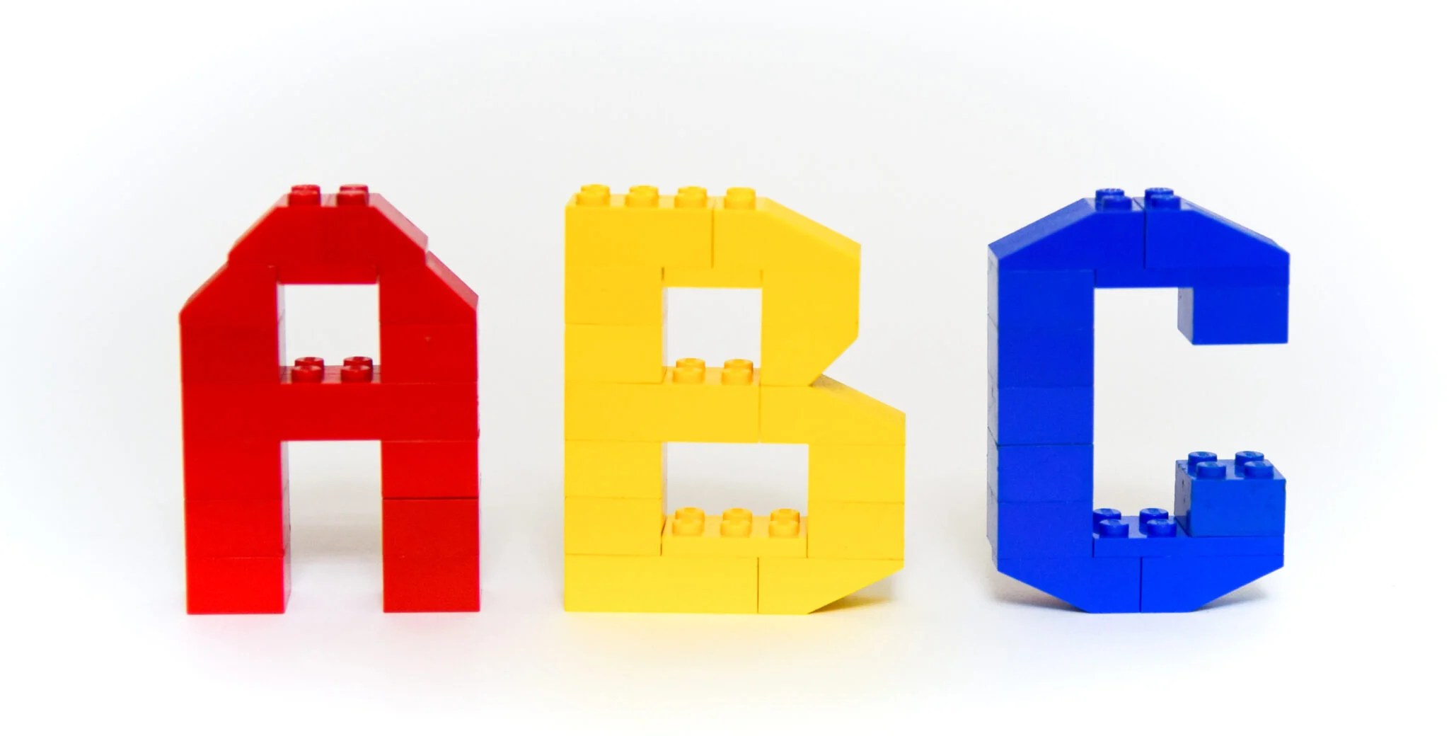 Lego 3d alphabet printable cards