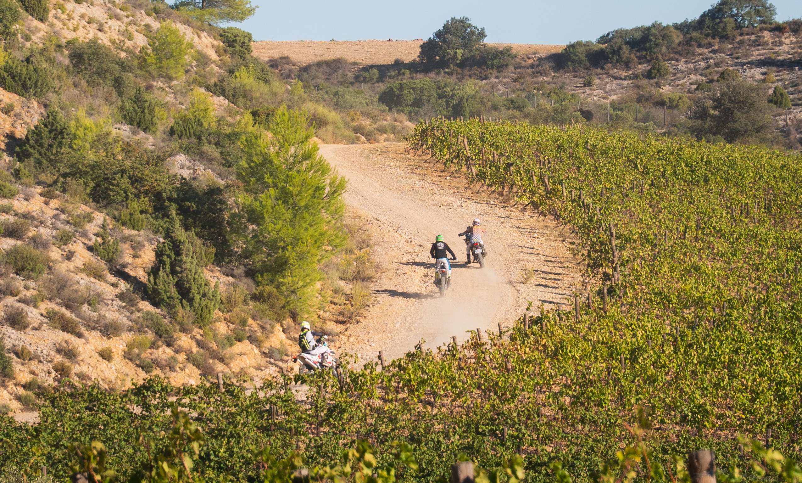 Las pistas de Lastours permiten escoger recorridos de distinta dificultad.