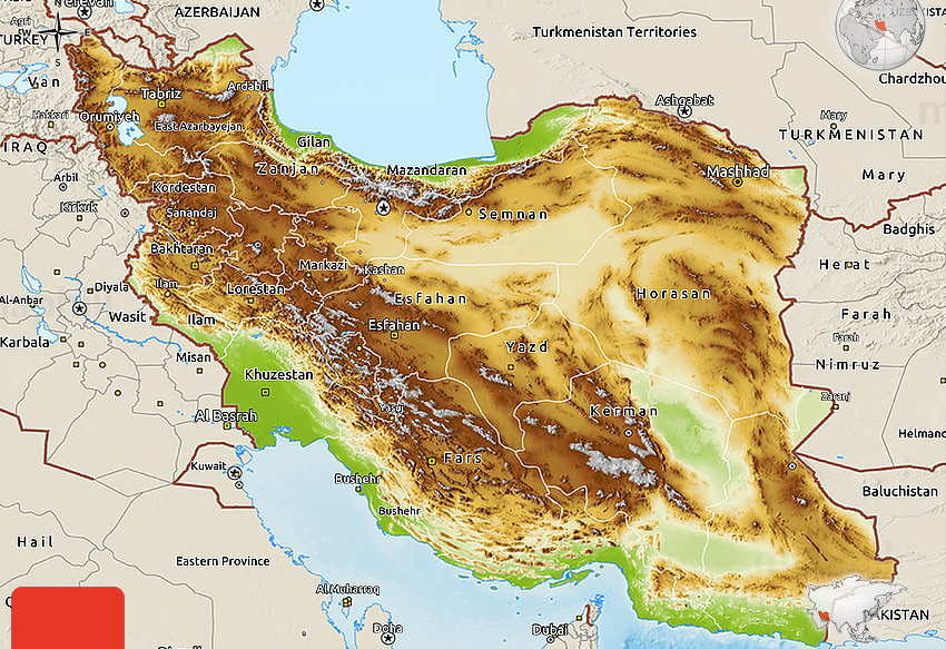 Geography ADVENTURE IRAN Official Website Iranian Tour Operator And Map Physical.