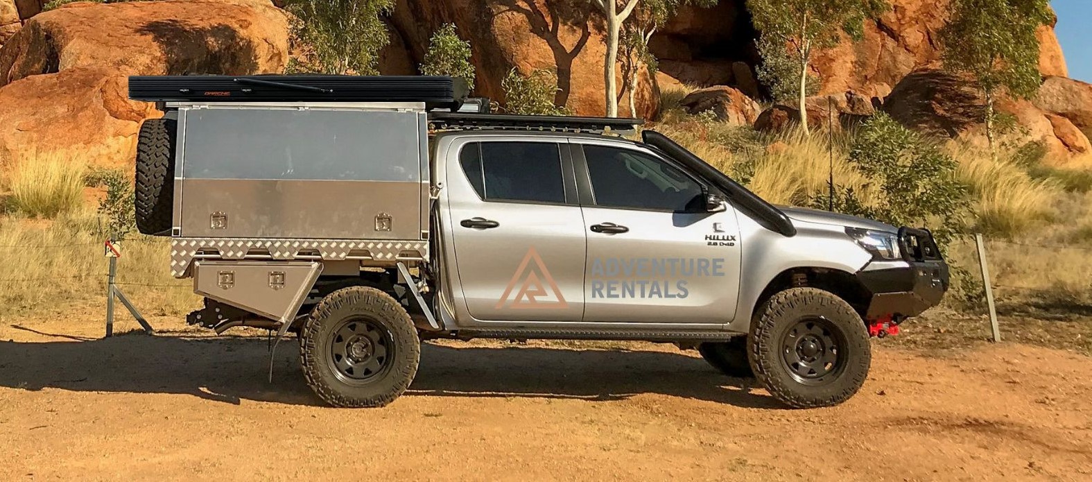 Toyota Hilux 4WD Camper Adventure Rentals Australia