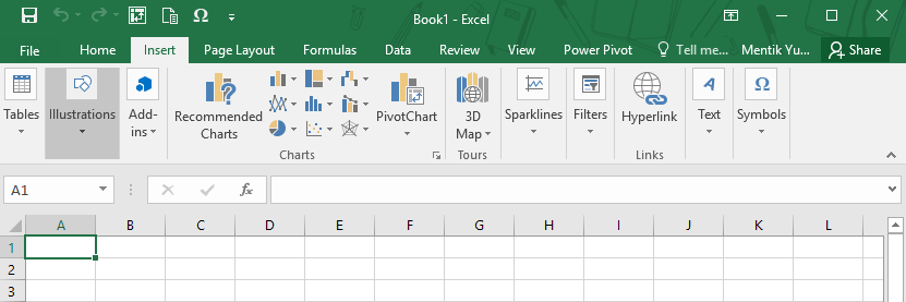 Bagian Fungsi Dan Pengertian Ribbon Pada Microsoft Excel Sehingga data akan dihasilkan sebagai berikut.