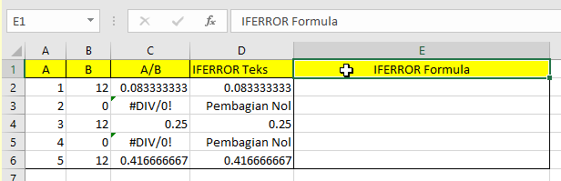 Error indicates that excel does not recognize something. 7 Jenis Pesan Error Dan Eveluasi Rumus Iferror Pada Excel