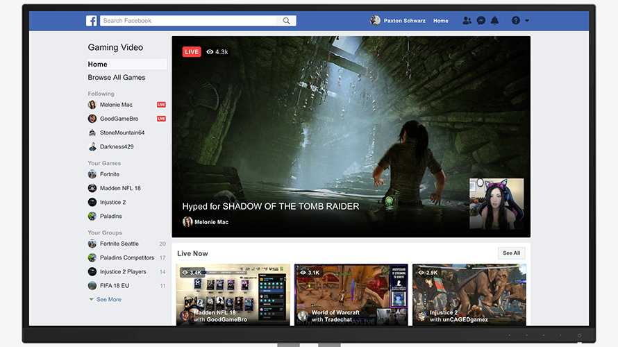 Facebook Launched Its Level Up Program For New Gaming Content Creators