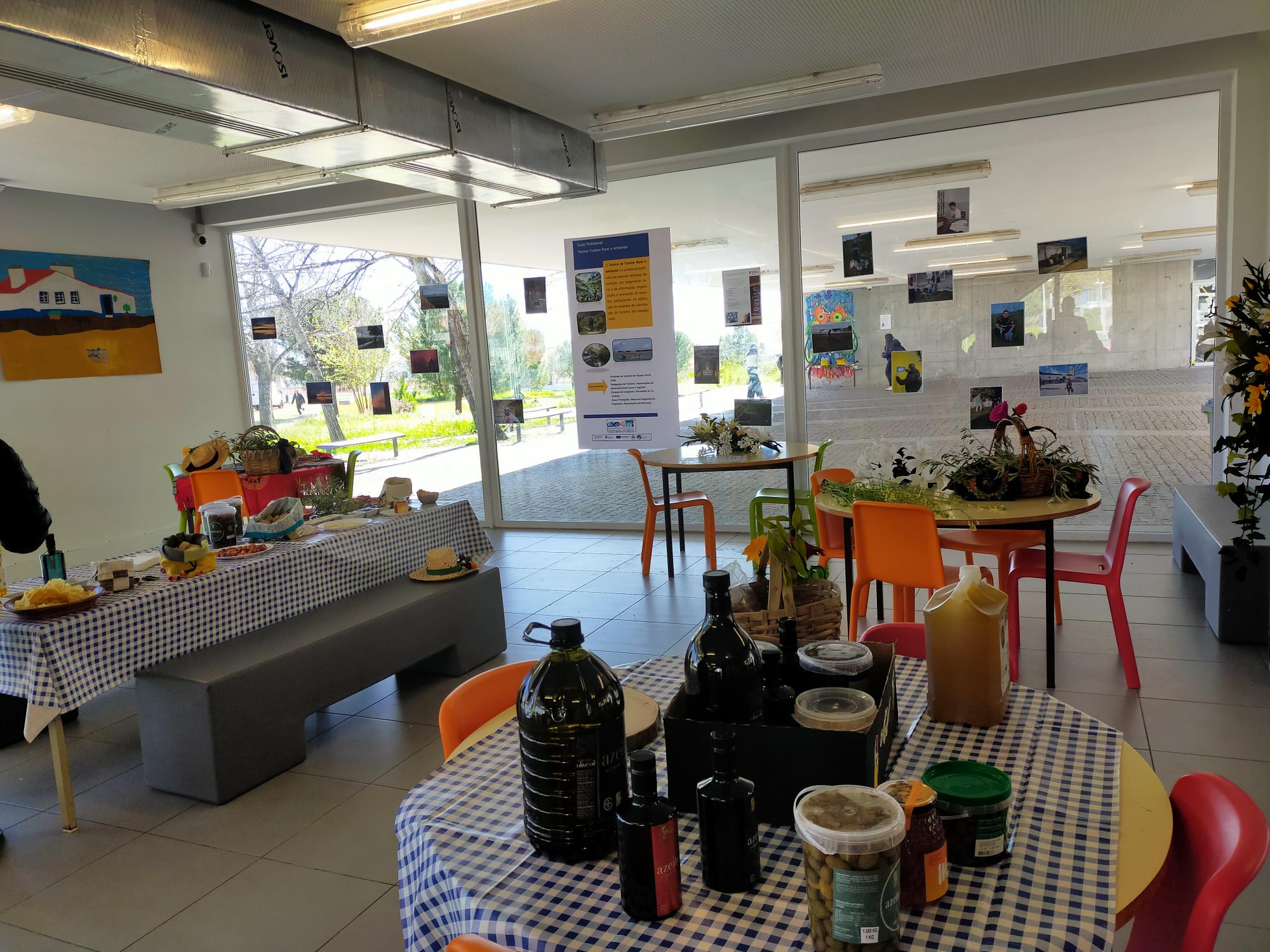 “Da Horta à Mesa” no VI Encontro do Ensino Profissional do AECM – Prova de Aptidão Profissional de aluno do Curso Profissional de Técnico de Turismo Ambiental e Rural