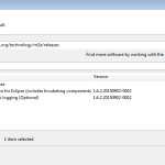 select maven plugin in eclipse from main update site