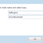 create rte plugin node in aem 6