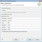 setup new aem server in eclipse