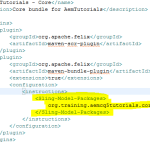 add java package dependencies to java package pom