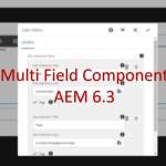 TouchUI-Multifield-Component-aem