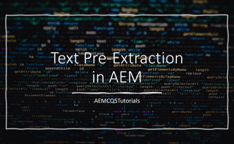 text-pre-extraction-aem