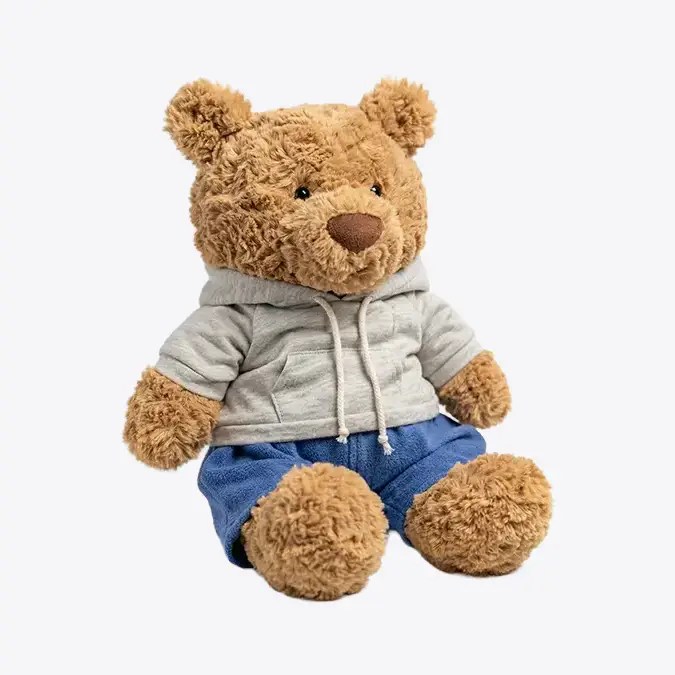 Cozy teddy bear outfit