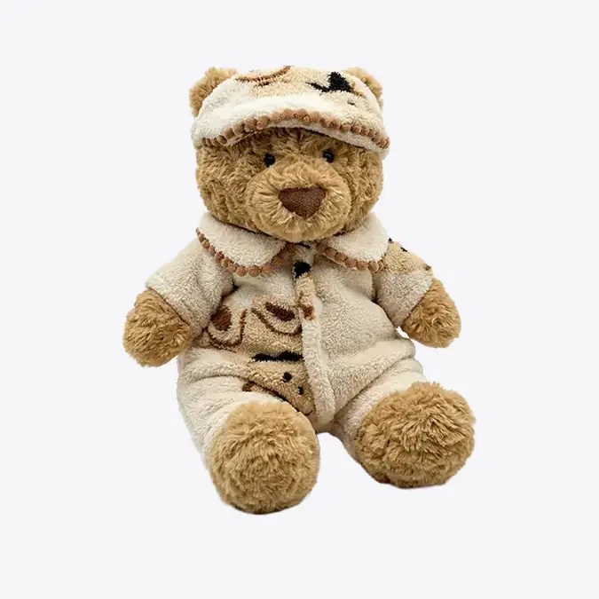 Winter teddy bear outfit