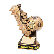 Football trophies with free engraving